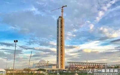 超级工程丨天津市国色天香牡丹种植有限公司设备封顶“非洲第